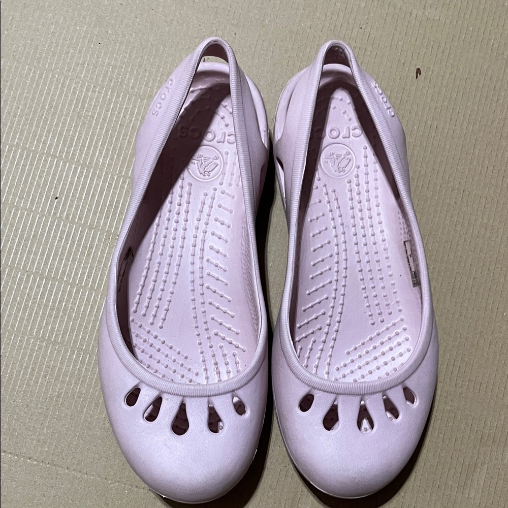 CROCS Women's Light Pink Loafers